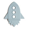 Picture of mushie Silicone Baby Teether Toy | Rocket (Cloud)