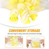Picture of GOOACC 50pcs Lower Door Sill Moulding Clip for Land Rover Freelander LR3 LR4 Range Rover Sport DYC101420 White Yellow Nylon