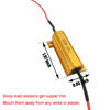 Picture of iBrightstar 50W 6ohm Load Resistors for Fix LED Bulb Fast Hyper Flash Turn Signal Blink Error Code