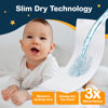 Picture of Inspire Dimples Booster Pads, Baby Diaper Doubler with Adhesive for Secure Fit | 1 Size Fits All Diapers | Boosts Absorbency No More leaks 22 Count