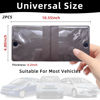 Picture of Ziciner Car Registration Insurance Holder, 2Pack Essential Auto Card Document Glove Box Organizer with Closure, Vehicle Interior Accessories Perfect for Most Car, Truck, SUV (Brown/Big Car)