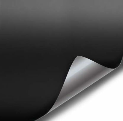 Picture of VViViD Matte Black Vinyl Wrap Adhesive Film 0.5ft x 5ft Air Release Decal Sheet