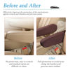 Picture of AUCELI 2 Pcs Car Front Seat Armrest Covers, Cloth Fabric Armrest Protectors, Direct Replacement Center Console Lid Armrest Cover Skin, Universal Accessories for Car, SUV, Truck and Van