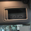 Picture of 3 x Trust In God Cross Black Car Mirror Decal Stickers for Cars Rearview Mirror Decal for Women Cute Decals Vinyl Affirmation Stickers for Window, Mirror, Tumbler, and Water Bottle