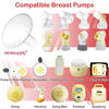 Picture of Nenesupply 24mm Flange Compatible with Medela Breast Pump Parts Replace 24mm Flange for Medela Accessories Compatible with Pump in Style Parts Symphony Swing Harmony Work with Personalfit Flex