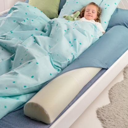Picture of BANBALOO | 2 Pack Bed Bumper for Toddlers 53" | Bed Rails for Queen, King, Twin, Full-Size Bed | Toddler Bed Bumper | Bumpers for Bed | Bed Rail for Toddlers | Bed Barrier for Toddler | Foam Bumpers