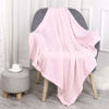 Picture of TILLYOU Toddler Flannel Blanket - Warm Cozy Baby Blanket for Boys and Girls, Smooth Cute Lightweight Blanket for Bedding Crib Stroller, 40×50 inches, Pink