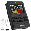 Picture of Digital Metronome Tuner Tone Generator, 3 in 1 Rechargeable Voice Counting Tap Musical Instruments Tool w/Clip-on Microphone