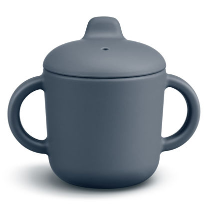 Picture of Catii Sippy Cups for Baby 6 Months+,Silicone Sippy Cups Leak Proof 5oz,Microwavable Sippy Cups for 1+ year old (Gray)