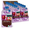 Picture of Plum Organics Stage 2 Organic Baby Food - Apple, Blackberry, Coconut Cream, and Oat - 3.5 oz Pouch (Pack of 12) - Organic Fruit and Vegetable Baby Food Pouch