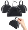 Picture of The Dreidel Company Metal Cowbell Noisemaker Cheering Bell, New Years, School Classroom, Wedding Bells & Chimes Percussion Musical Instruments Call Bell Alarm, 3" (Black, 6-Pack)