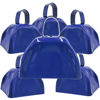 Picture of The Dreidel Company Metal Cowbell Noisemaker Cheering Bell, New Years, School Classroom, Wedding Bells & Chimes Percussion Musical Instruments Call Bell Alarm, 3" (Blue, 6-Pack)
