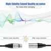 Picture of Augioth XLR to XLR Pro Mic Cable 30 Ft 2-Pack Male to Female XLR Cable 3-pin Red Balanced Shielded Microphone Cable for Amplifier Mixer,Speaker Systems,Recording Studio