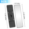 Picture of Rear View Mirror,Universal Anti-glare HD Adjustable Car Panoramic Rear View Mirror with Suction Cup(Widen the Field of View-Sector/Trapezoid/Rounded Rectangle)