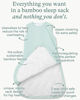 Picture of PurComfy Supersoft Sleep Sack 1.0 TOG, Premium Bamboo Viscose Baby Sleeping Bag, 2-Way Safe Zipper Sleep Sacks 3-6 Months (Slate)
