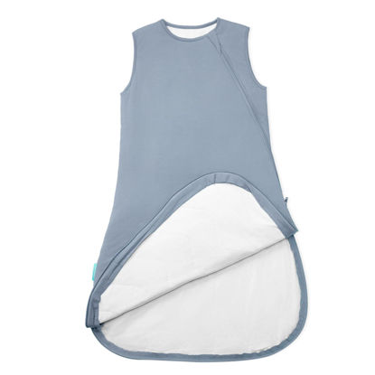 Picture of PurComfy Supersoft Sleep Sack 1.0 TOG, Premium Bamboo Viscose Toddler Sleeping Bag, 2-Way Safe Zipper Sleep Sacks 2-4T (Whale)