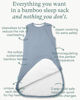 Picture of PurComfy Supersoft Sleep Sack 1.0 TOG, Premium Bamboo Viscose Toddler Sleeping Bag, 2-Way Safe Zipper Sleep Sacks 2-4T (Whale)