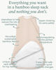 Picture of PurComfy Supersoft Sleep Sack 1.0 TOG, Premium Bamboo Viscose Toddler Sleeping Bag, 2-Way Safe Zipper Sleep Sacks 2-4T (Blush)