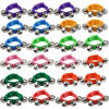 Picture of Happy Trees Band Wrist Bells, 9" Wrist Shaking Jingle Bells, Adjustable Ankle Bell Toys Christmas Gifts for Kids, 24 Pcs