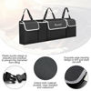 Picture of Car Trunk Organizer and Storage, Backseat Hanging Organizer for SUV, Truck, MPV, Waterproof, Collapsible Cargo Storage Bag with 4 Pockets, Car Interior Accessories for Men and Women (Black)