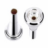 Picture of EASTROCK Trumpet Mouthpiece 3C Silver Plated Bullet Shape Vaccum Package