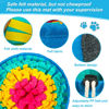 Picture of Vivifying Snuffle Mat for Dogs, Adjustable Dog Puzzle Toys Sniff Mat, Interactive Enrichment Toys for Slow Eating and Mental Stimulation (Red Yellow Blue)