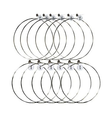 Picture of 12-Pack Single Strings 6 Each of High E Strings .009 Gauge and 6 B Strings .011 Gauge (for 9 gauge string set) Single Electric Guitar Strings Individually Wrapped 9 Gauge/11 Gauge Pack of 12