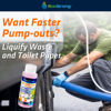 Picture of Eco Strong RV Toilet Treatment | RV Black Tank Treatment | RV Holding Tank Digestor, Odor Eliminator, and Cleaner | Perfect for Campers, RVs, Boats, 16 Treatments, Citrus