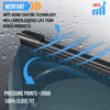 Picture of Wenyant OEM Quality 22 inch + 21 inch Universal J/U Hook Front Windshield Wiper Blades For My Car All-Season Automotive Replacement Blades 2 Pack