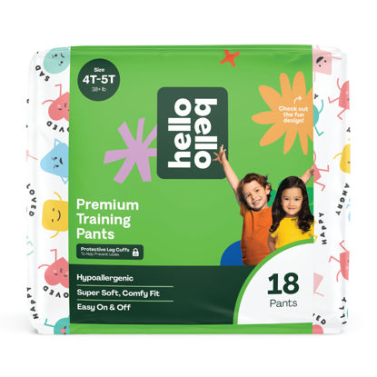 Picture of Hello Bello Training Pants 4T-5T, All About Feelings Design, 18ct Jumbo Pack