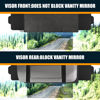 Picture of 2 Pack Polarized Sun Visor Extender for Car with 2 Side Sunshade, Car Visor Extender Sun Blocker, Upgraded UV400 Car Sun Visor Extension with PC Lens, Anti-Glare Car Visor for Safe Driving