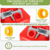 Picture of Gas Can Spout Replacement, Anti-Spill Gas Can Nozzle Replacement, 2-Kit Gas Can Spouts No Leaky, Upgraded Replacement Gas Can Spout with Flexible Nozzle, Gas Can Vent, Fit for Most 1/2/5/10 Gal Can