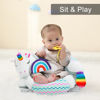 Picture of Lovvie & Joy 2-in-1 Tummy Time Mat & Seated Support Pillow,Baby Tummy Time Pillow Support for Newborns and Older Babies,with Detachable Support Pillow and Toys