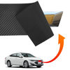 Picture of LANZMYAN Compatible with Bowtie Logo Wrap Stickers Cut-Your-Own Emblem Overlay DIY Decals for Chevy 3PCS Black