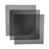 Picture of AggAuto 3Pcs Universal 13"x13" Metal Mesh, Never Rust Aluminum Alloy Vent Mesh Screen Grille Insert Hardware Cloth Rhombic Hole 3x6mm Black
