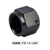Picture of EVIL ENERGY 10AN Flare Cap Block off Fitting Plug Black 2PCS