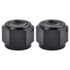 Picture of EVIL ENERGY 12AN Flare Cap Block off Fitting Plug Black 2PCS
