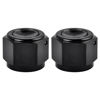Picture of EVIL ENERGY 16AN Flare Cap Block off Fitting Plug Black 2PCS