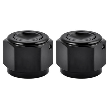 Picture of EVIL ENERGY 16AN Flare Cap Block off Fitting Plug Black 2PCS