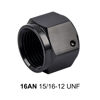 Picture of EVIL ENERGY 16AN Flare Cap Block off Fitting Plug Black 2PCS