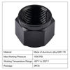 Picture of EVIL ENERGY 16AN Flare Cap Block off Fitting Plug Black 2PCS