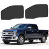 Picture of ULROLIT Front Side Window Sun Shade for 2017-2022 Fo-rd F250 F350 Super Duty Accessories 2Dr 4Dr Pickup, Foldable Window Sunshade Sun Visor Protector, Side Window Shades Sun Shield Blocks UV Rays Heat