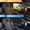 Picture of ULROLIT Front Side Window Sun Shade for 2017-2022 Fo-rd F250 F350 Super Duty Accessories 2Dr 4Dr Pickup, Foldable Window Sunshade Sun Visor Protector, Side Window Shades Sun Shield Blocks UV Rays Heat