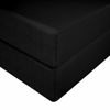 Picture of NTBAY 2 Pack 100% Brushed Microfiber Fitted Crib Sheet, Super Soft and Cozy 28x52 Crib Sheet for Standard Crib and Toddler Mattresses, Boys, Girls, Unisex, Black, 28x52 Inches