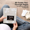 Picture of Pregnancy Journal, Pregnancy Announcements - 80 Pages Hard Cover Pregnancy Book For Mom To Be Gift - Pregnancy Gifts For New Moms - First Time Expecting Mom Gift - Baby Album And Memory Book (Clay)