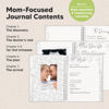 Picture of Pregnancy Journal, Pregnancy Announcements - 80 Pages Hard Cover Pregnancy Book For Mom To Be Gift - Pregnancy Gifts For New Moms - First Time Expecting Mom Gift - Baby Album And Memory Book (Clay)
