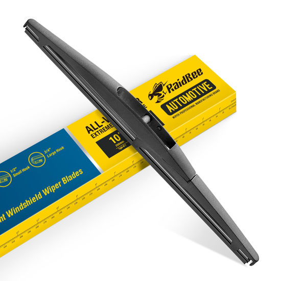 Picture of Raidbee Rear Wiper Blade, 10 inch Rear Windshield Wiper Blades Compatible for JEEP Renegade 2021 2020 2019 2018 2017 2016 2015 Original Equipment Replacement(10-J)