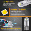 Picture of Auxbeam 194 LED Bulb, 168 T10 W5W LED Bulbs 6000K White, 3030 Chips T10 2825 LED Replacement Bulb for License Plate Lights, Dome Map Light, Courtesy Light Bulbs (2 PCS)