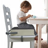 Picture of Eiury Toddler Dining Table Booster seat, PU Washable Waterproof Double seat Belt Non-Slip Bottom Booster seat for Dining Toddler, Portable Travel Increase Cushion