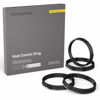 Picture of StanceMagic Hubcentric Rings (Pack of 4) - 56.1mm ID to 67.1mm OD - Black Poly Carbon Plastic Hubrings - Compatible with Subaru Honda Acura Scion FRS and 67.1mm Wheel Centerbore